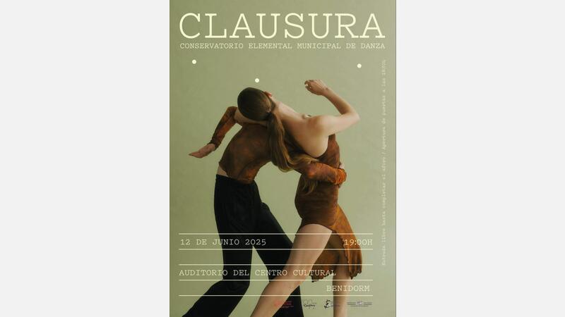 FESTIVAL FIN DE CURSO CONSERVATORIO DANZA JUEVES 12 DE JUNIO A LAS 19:00H